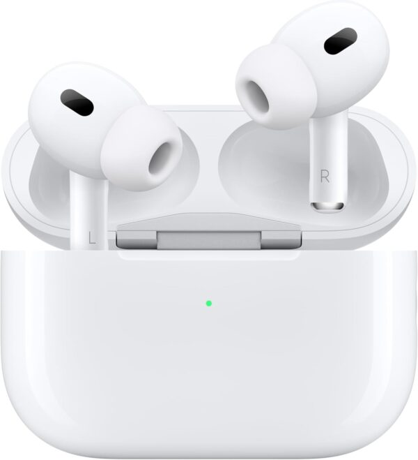 Apple AirPods Pro 2 Wireless Earbuds, Active Noise Cancellation, Hearing Aid Feature, Bluetooth Headphones, Transparency, Personalized Spatial Audio, High-Fidelity Sound, H2 Chip, USB-C Charging - Image 5