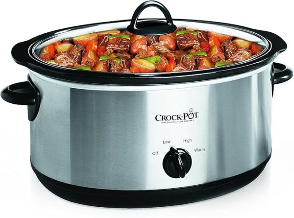 Crock-Pot 7 Quart Oval Manual Slow Cooker