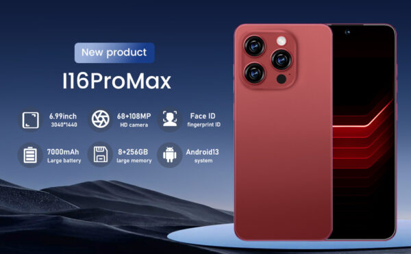 I16 ProMax Smartphone Unlocked Cell Phone - Image 5