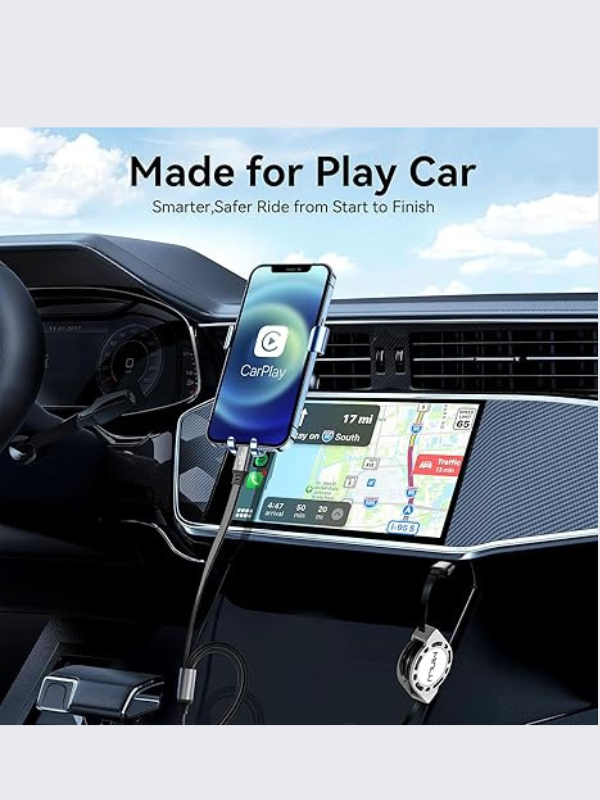 4-in-1 Retractable Fast Charging Cable 4A, 2-Pack (4ft) – Type-C, Micro USB, Lightning for Phones, Tablets & More - Image 4