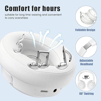 BERIBES Bluetooth Headphones Over Ear - Image 4